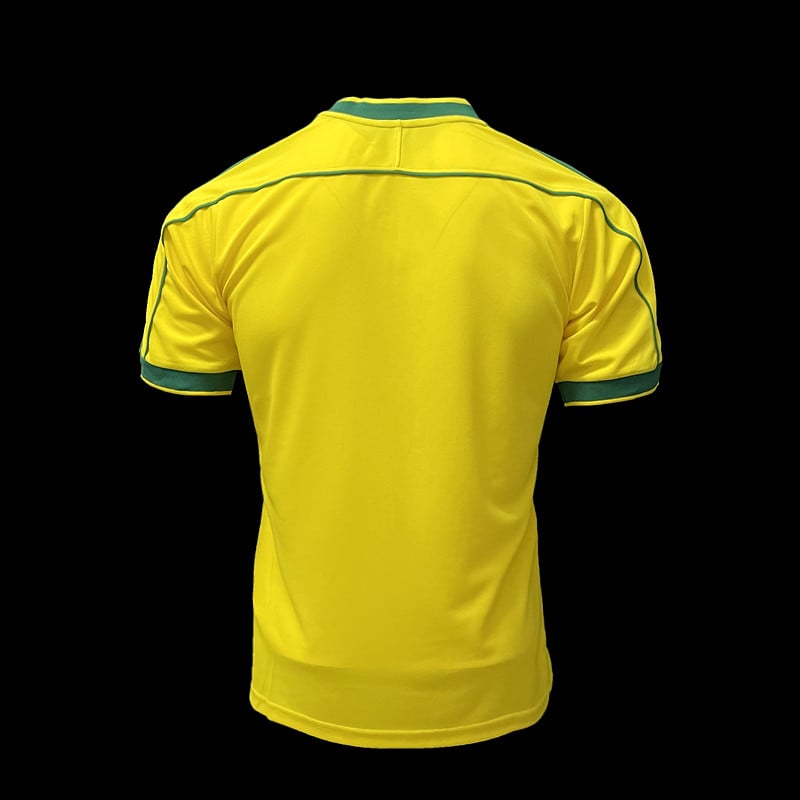 Bresil Maillot Retro Domicile 98