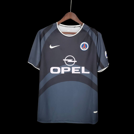 PSG Black Retro Jersey 01/02