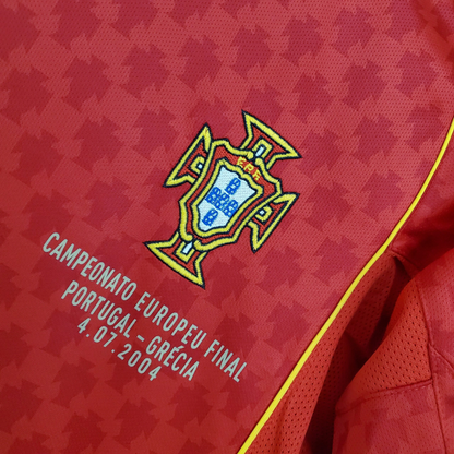 Portugal Camiseta Retro 2004