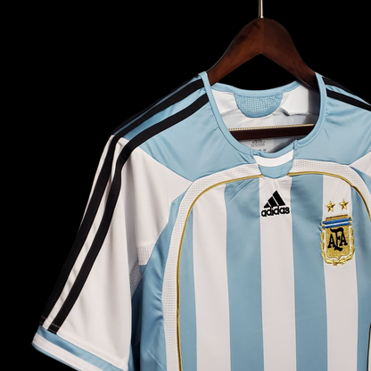 Argentine Maillot Rétro Domicile 2006