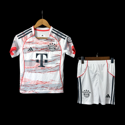Bayern Munich Kids Away Jersey 25/26