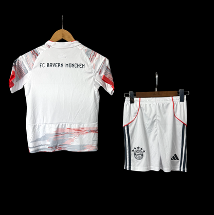 Bayern Munich Kids Away Jersey 25/26