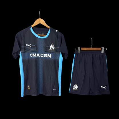 Marseille Kids Away Jersey 25/26