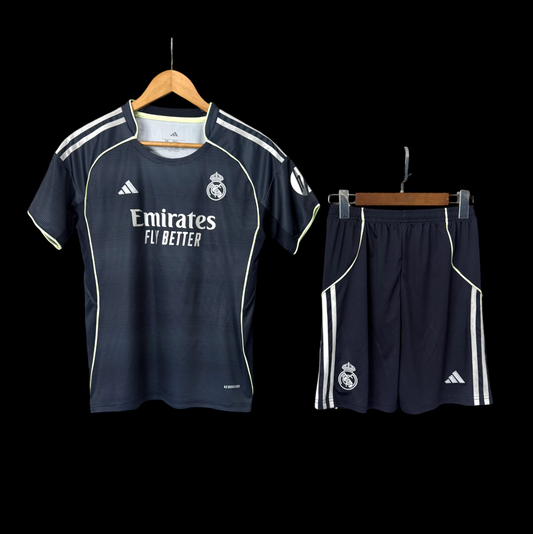 Real Madrid Kids Away Jersey 25/26