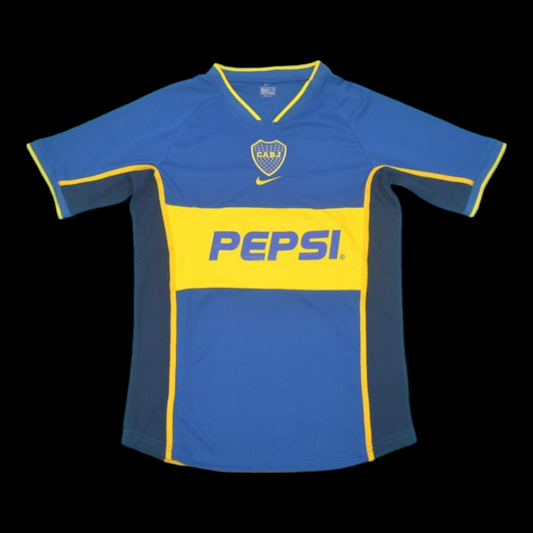 Boca Juniors 2002 Home Retro Jersey