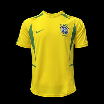 Brazil 2002 Home Retro Jersey
