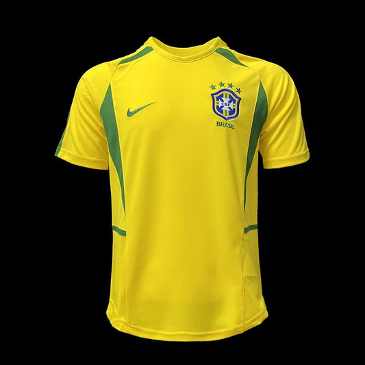 Brazil 2002 Home Retro Jersey