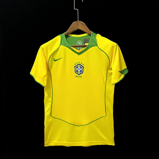 Brazil Retro Jersey 2004/06 Home