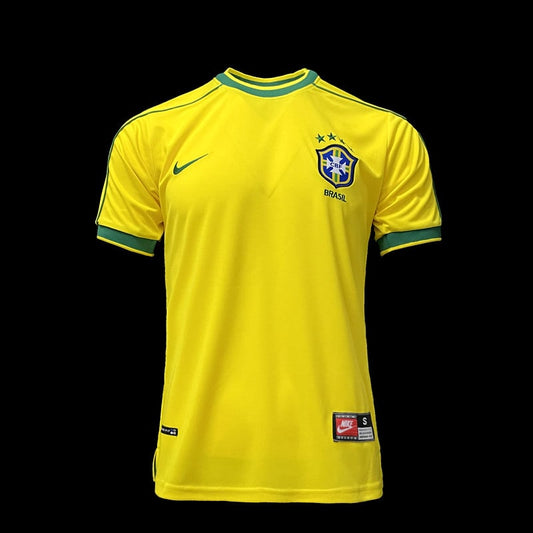 Bresil Maillot Retro Domicile 98