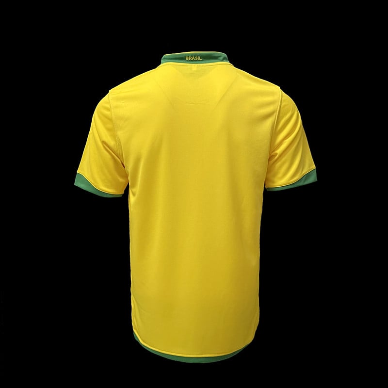 Brésil Maillot Domicile Rétro 2006