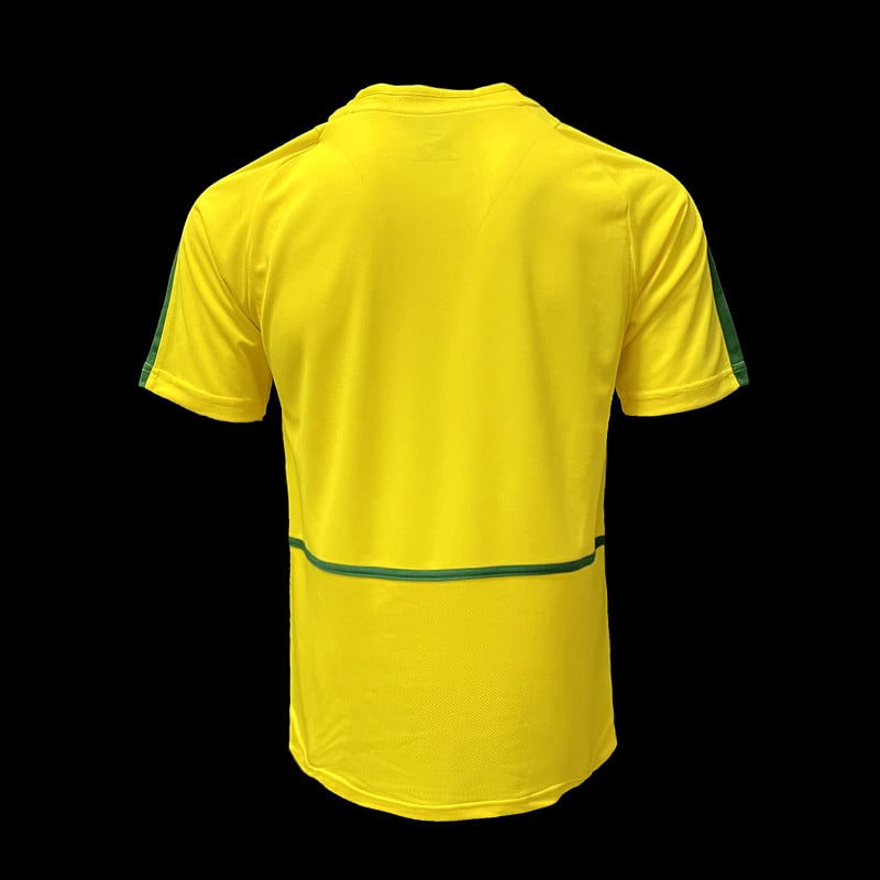 Brazil 2002 Home Retro Jersey
