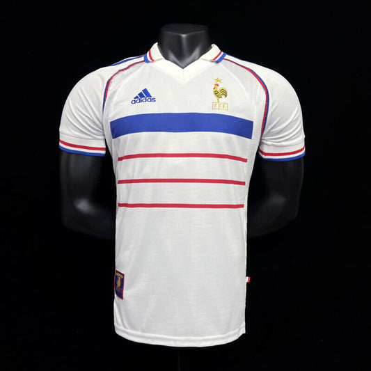 France National Team 1998 Away Retro Jersey