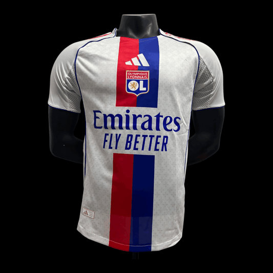 Lyon Home Jersey 25/26 – Player Version