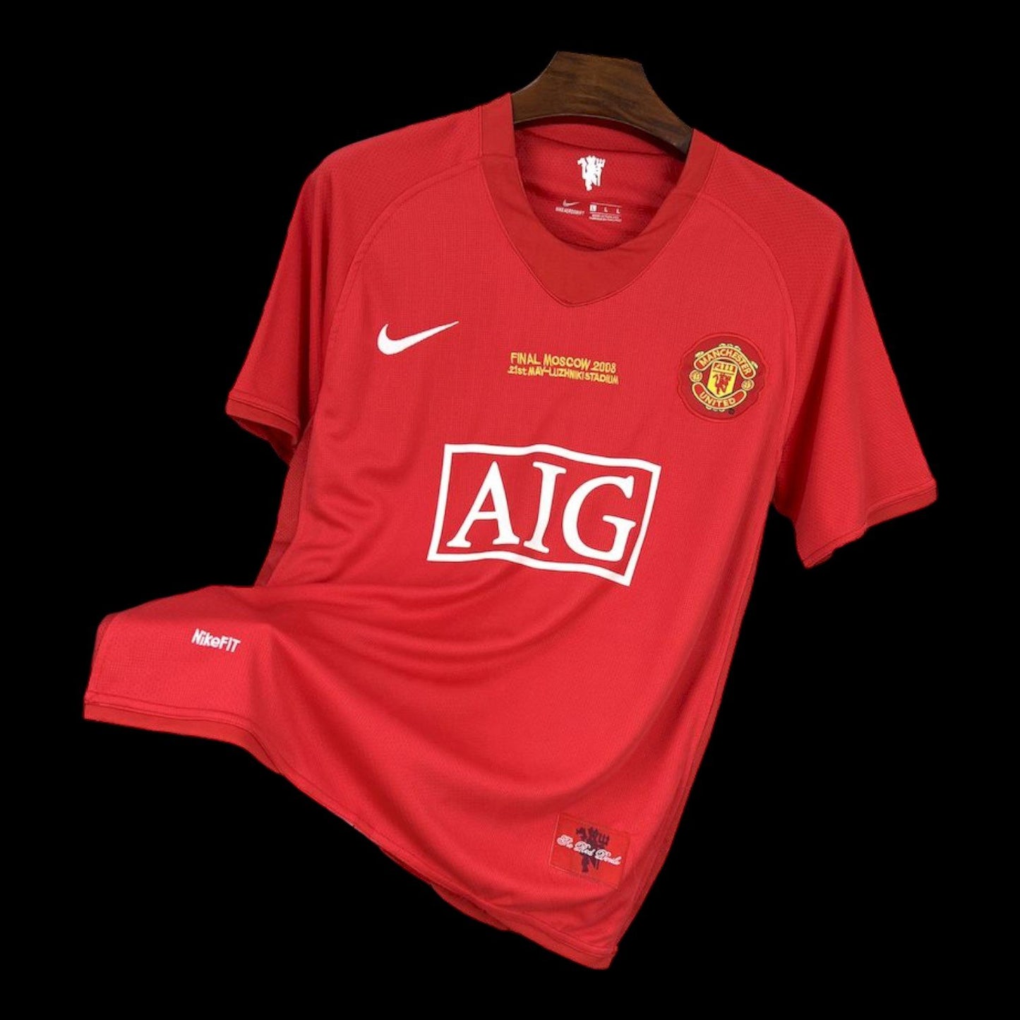Manchester United 2007/08 Retro UCL Home Shirt