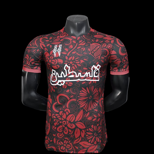 Palestine Black and Red Jersey