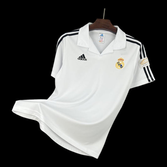 Camiseta Real Madrid Local UCL Retro 2001/02