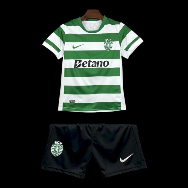 Sporting de Lisboa Niños Camiseta de casa 25/26